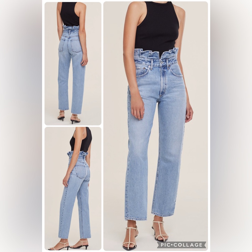 Agolde Lettuce Waistband Jean Revival